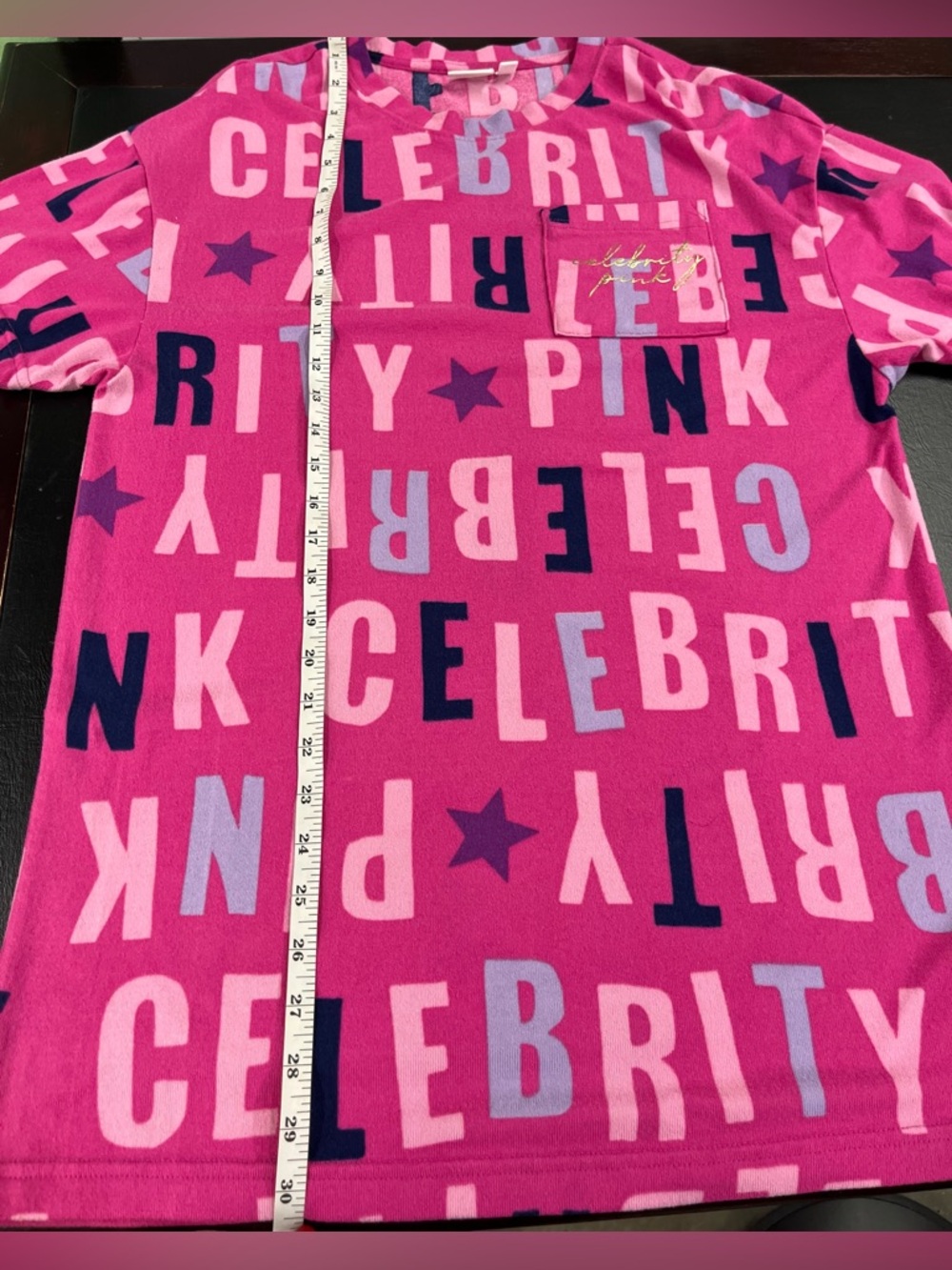 Celebrity Pink sleep shirt 20” p2p - Picture 8 of 8